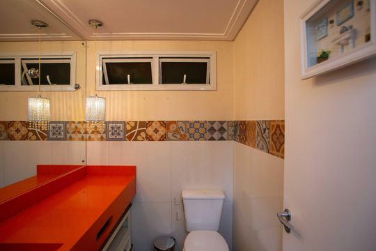 Lavabo de apartamento à venda com 1 quarto, 67m² em Centro, Diadema
