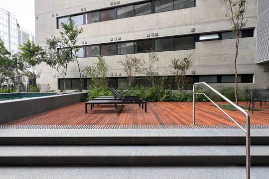 Área comum de kitnet/studio à venda com 1 quarto, 37m² em Pinheiros, São Paulo