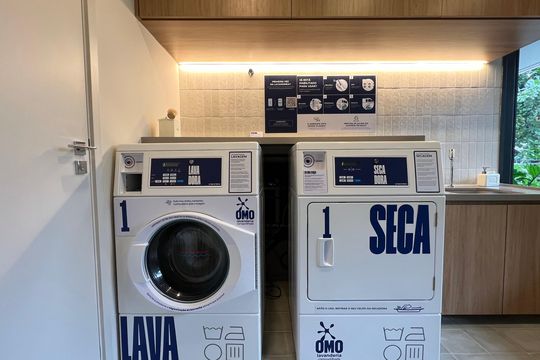 Área comum de kitnet/studio à venda com 1 quarto, 37m² em Pinheiros, São Paulo