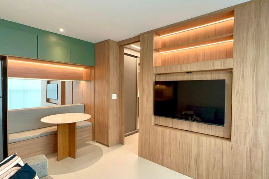 Sala de kitnet/studio para alugar com 1 quarto, 37m² em Pinheiros, São Paulo