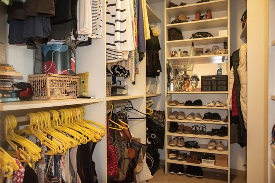 Closet da Suíte 2 de apartamento à venda com 3 quartos, 220m² em Vila Clementino, São Paulo
