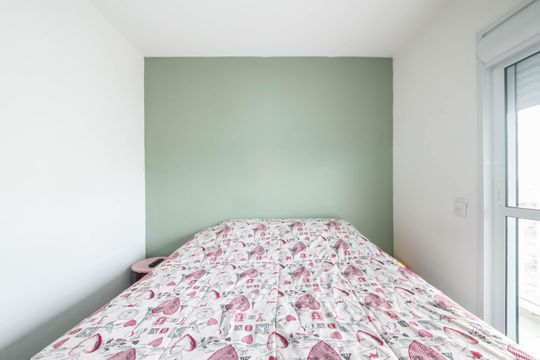 Suíte de apartamento à venda com 2 quartos, 67m² em Vila Água Funda, São Paulo