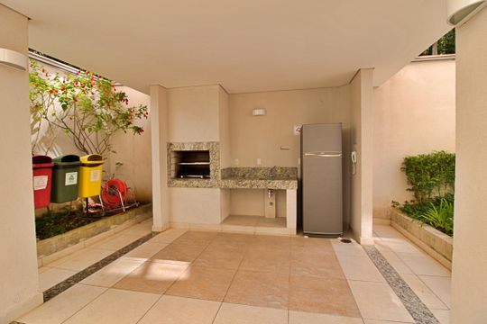 Área comum - Churrasqueira de apartamento para alugar com 2 quartos, 42m² em Jardim Parque Morumbi, São Paulo