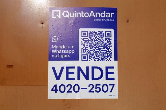 Plaquinha de casa à venda com 3 quartos, 150m² em Vila Linda, Santo André