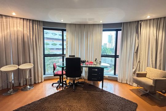 Escritório de apartamento para alugar com 1 quarto, 97m² em Jardim, Santo André
