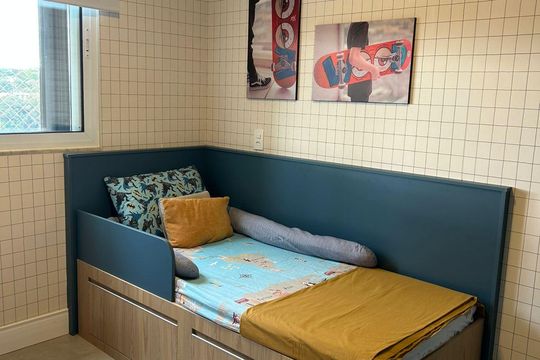 Quarto de apartamento à venda com 3 quartos, 157m² em Jardim Morumbi, Jundiaí