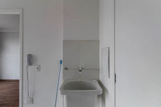Área de Serviço de apartamento para alugar com 1 quarto, 27m² em Vila Tolstoi, São Paulo