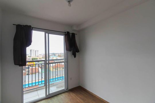 Quarto de apartamento para alugar com 1 quarto, 27m² em Vila Tolstoi, São Paulo