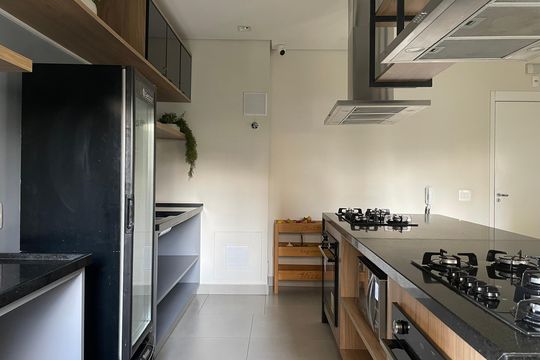 Área comum cozinha de apartamento à venda com 2 quartos, 38m² em Vila Flora, Guarulhos