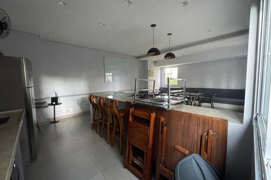 Área comum cozinha de apartamento à venda com 2 quartos, 38m² em Vila Flora, Guarulhos