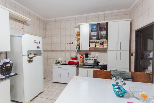 Cozinha de casa à venda com 2 quartos, 170m² em Bangú, Santo André