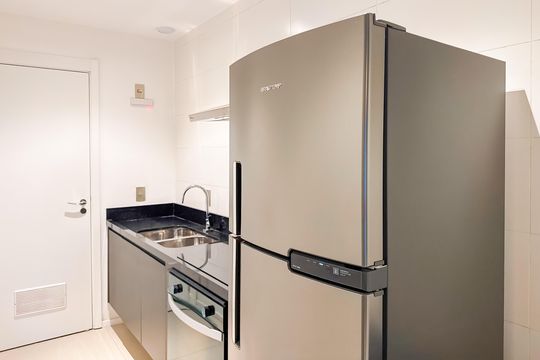 Área comum de kitnet/studio à venda com 1 quarto, 25m² em Vila Mariana, São Paulo