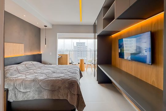 Studio de kitnet/studio à venda com 1 quarto, 25m² em Vila Mariana, São Paulo