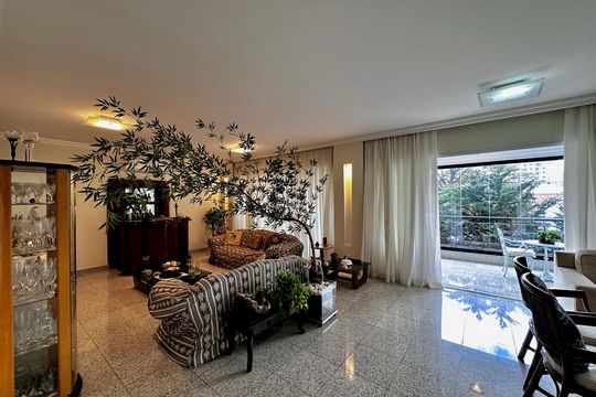 Sala de apartamento à venda com 4 quartos, 323m² em Parque Colonial, São Paulo