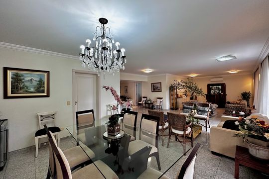 Sala de apartamento à venda com 4 quartos, 323m² em Parque Colonial, São Paulo