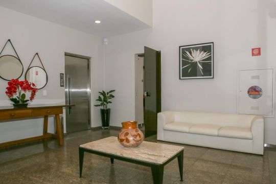 Área comum - Recepção de apartamento para alugar com 3 quartos, 122m² em Perdizes, São Paulo
