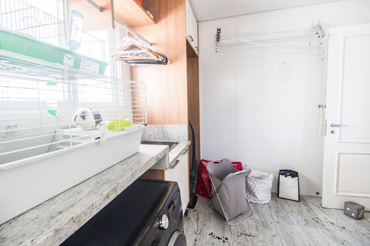 Área de Serviço de casa de condomínio à venda com 5 quartos, 480m² em Tamboré, Santana de Parnaíba