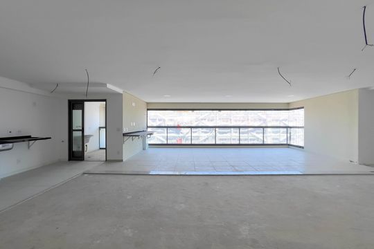 Sala e cozinha de apartamento à venda com 3 quartos, 160m² em Vila Dom Pedro I, São Paulo