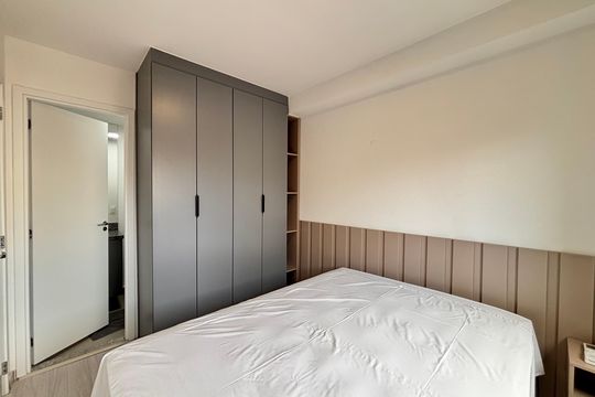 Suíte de apartamento à venda com 1 quarto, 34m² em Vila Olímpia, São Paulo