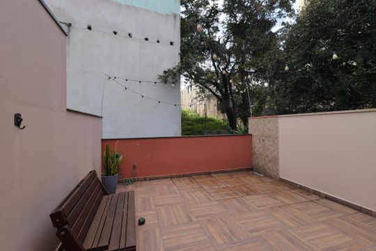 Quintal de apartamento à venda com 2 quartos, 106m² em Vila Príncipe de Gales, Santo André