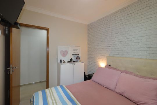Quarto 2 de apartamento à venda com 2 quartos, 106m² em Vila Príncipe de Gales, Santo André