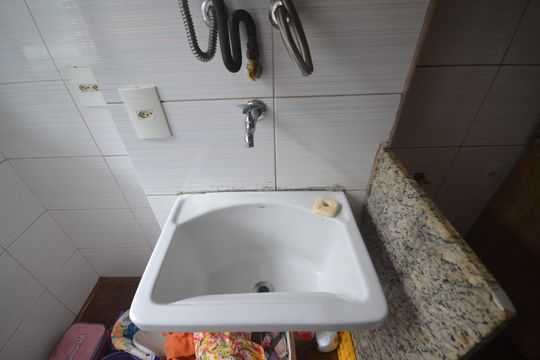 Cozinha e Área de Serviço de apartamento para alugar com 2 quartos, 52m² em Centro, Nilópolis