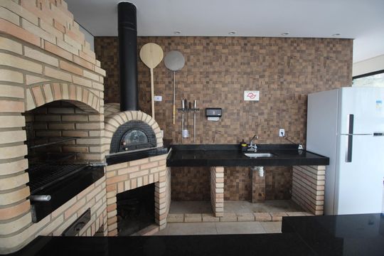 Área comum - Churrasqueira de apartamento para alugar com 2 quartos, 42m² em Vila Suzana, São Paulo