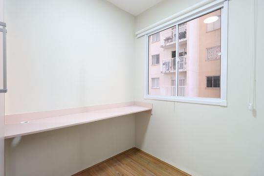 Quarto 1 de apartamento para alugar com 2 quartos, 37m² em Barra Funda, São Paulo