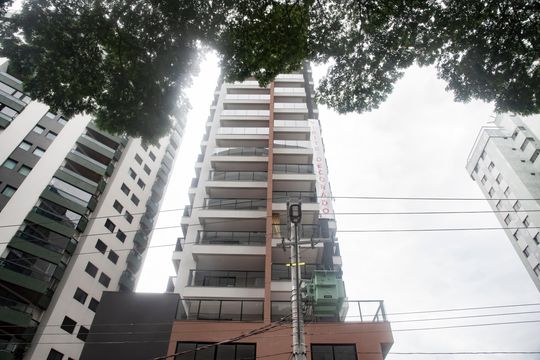 Fachada de kitnet/studio à venda com 1 quarto, 60m² em Chácara Inglesa, São Paulo