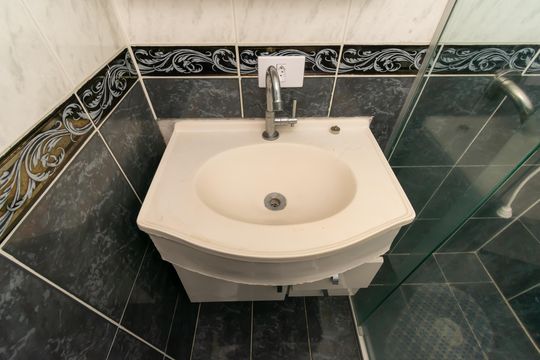 Banheiro de apartamento para alugar com 1 quarto, 34m² em Vila Prudente, São Paulo