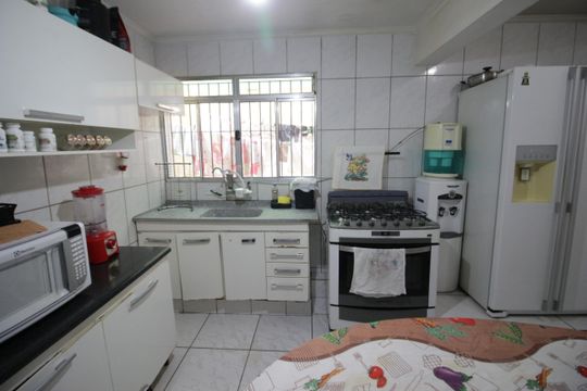 Cozinha de casa para alugar com 3 quartos, 132m² em Cidade das Flores, Osasco