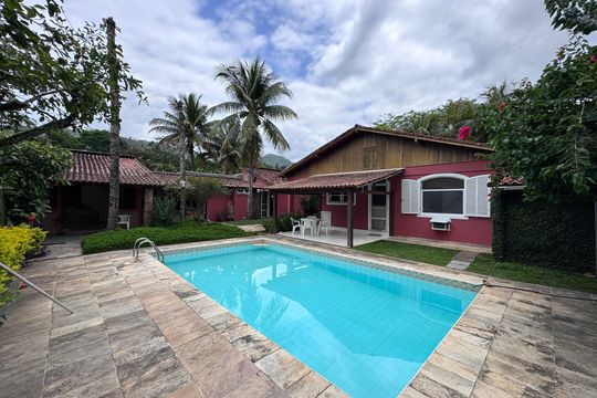 Área externa de casa de condomínio à venda com 3 quartos, 658m² em Vargem Grande, Rio de Janeiro