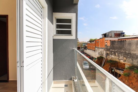 Varanda da Suíte 1 de apartamento à venda com 2 quartos, 82m² em Itaquera, São Paulo