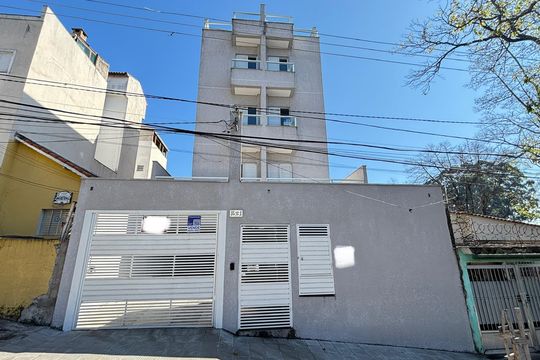 Fachada de apartamento para alugar com 2 quartos, 47m² em Jardim Utinga, Santo André