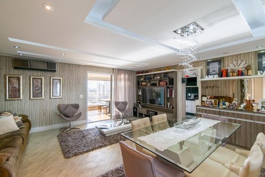 Sala de apartamento à venda com 2 quartos, 146m² em Vila Alexandria, São Paulo