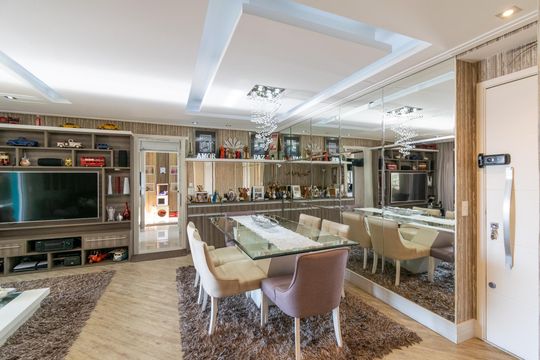 Sala de apartamento à venda com 2 quartos, 146m² em Vila Alexandria, São Paulo