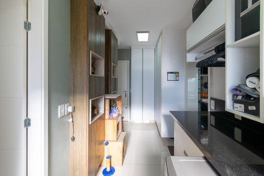 Área de Serviço de apartamento à venda com 2 quartos, 146m² em Vila Alexandria, São Paulo