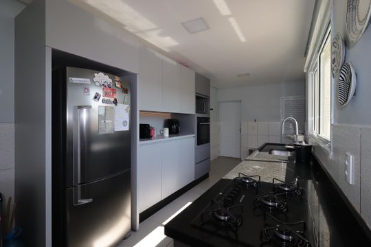 Cozinha de apartamento para alugar com 2 quartos, 104m² em Vila Príncipe de Gales, Santo André