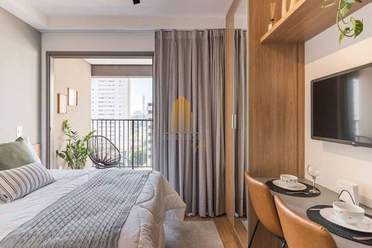 Apartamento para alugar com 1 quarto, 23m² em Barra Funda, São Paulo
