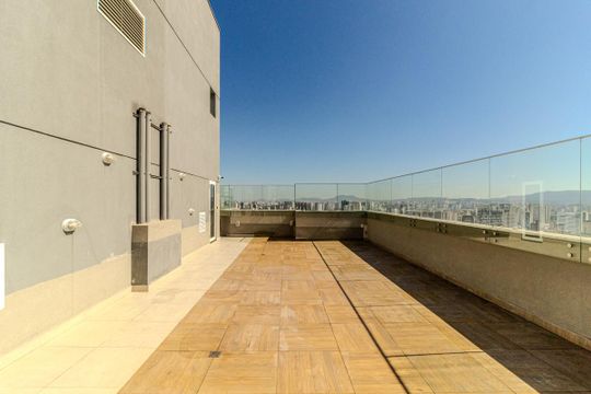 Terraço de apartamento para alugar com 1 quarto, 30m² em Santa Cecilia, São Paulo