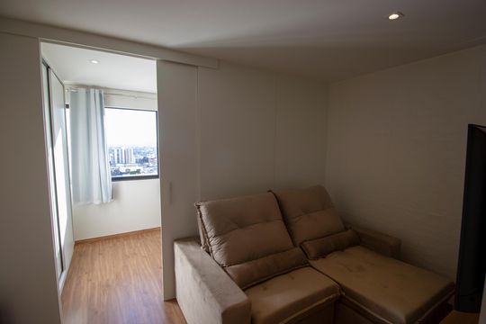 Sala de apartamento à venda com 1 quarto, 25m² em Asa Sul, Brasília