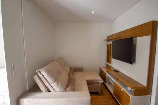 Sala de apartamento à venda com 1 quarto, 25m² em Asa Sul, Brasília