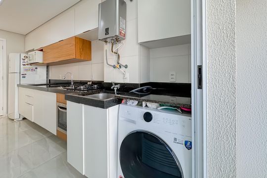 Área de Serviço de apartamento à venda com 2 quartos, 55m² em Vila Independencia, São Paulo