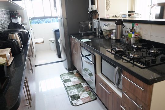 Cozinha de apartamento à venda com 2 quartos, 69m² em Mooca, São Paulo