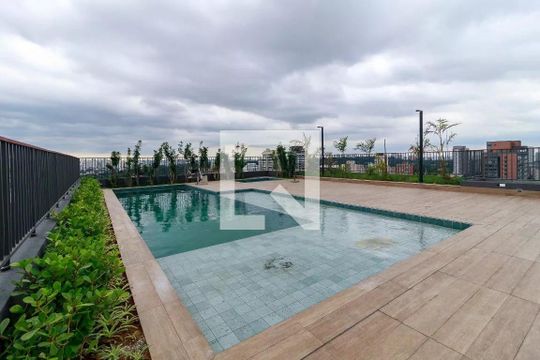 Área comum de apartamento para alugar com 1 quarto, 35m² em Santo Amaro, São Paulo