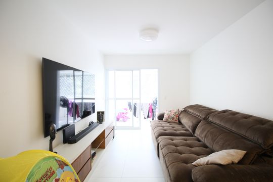 Sala de apartamento à venda com 3 quartos, 80m² em Jardim Ampliacao, São Paulo