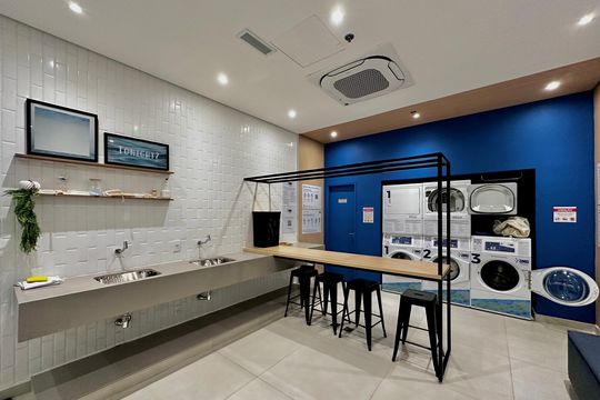 Lavanderia de kitnet/studio à venda com 0 quarto, 28m² em Santo Amaro, São Paulo