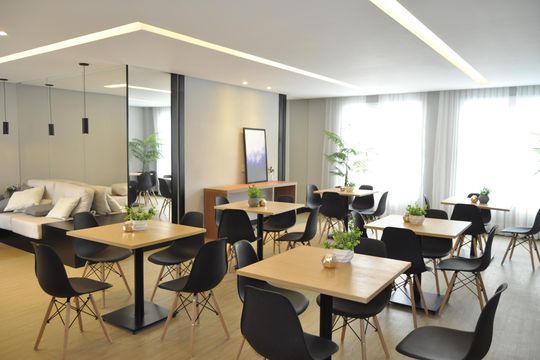 Área comum de apartamento à venda com 1 quarto, 33m² em Riachuelo, Rio de Janeiro