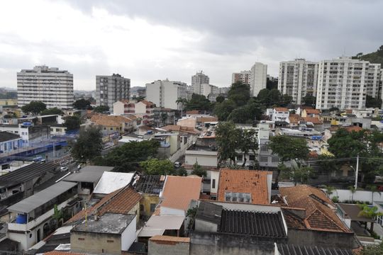 Vista Sala de apartamento à venda com 1 quarto, 33m² em Riachuelo, Rio de Janeiro