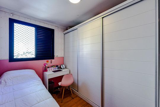 Quarto 2 de apartamento à venda com 4 quartos, 82m² em Vila Regente Feijó, São Paulo